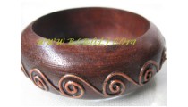 Organic Wooden Bangles Ethnic